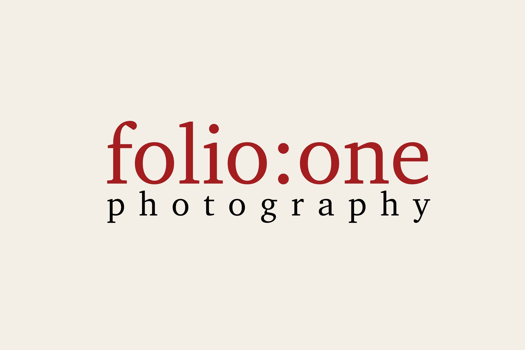 Folio One Photography logo
