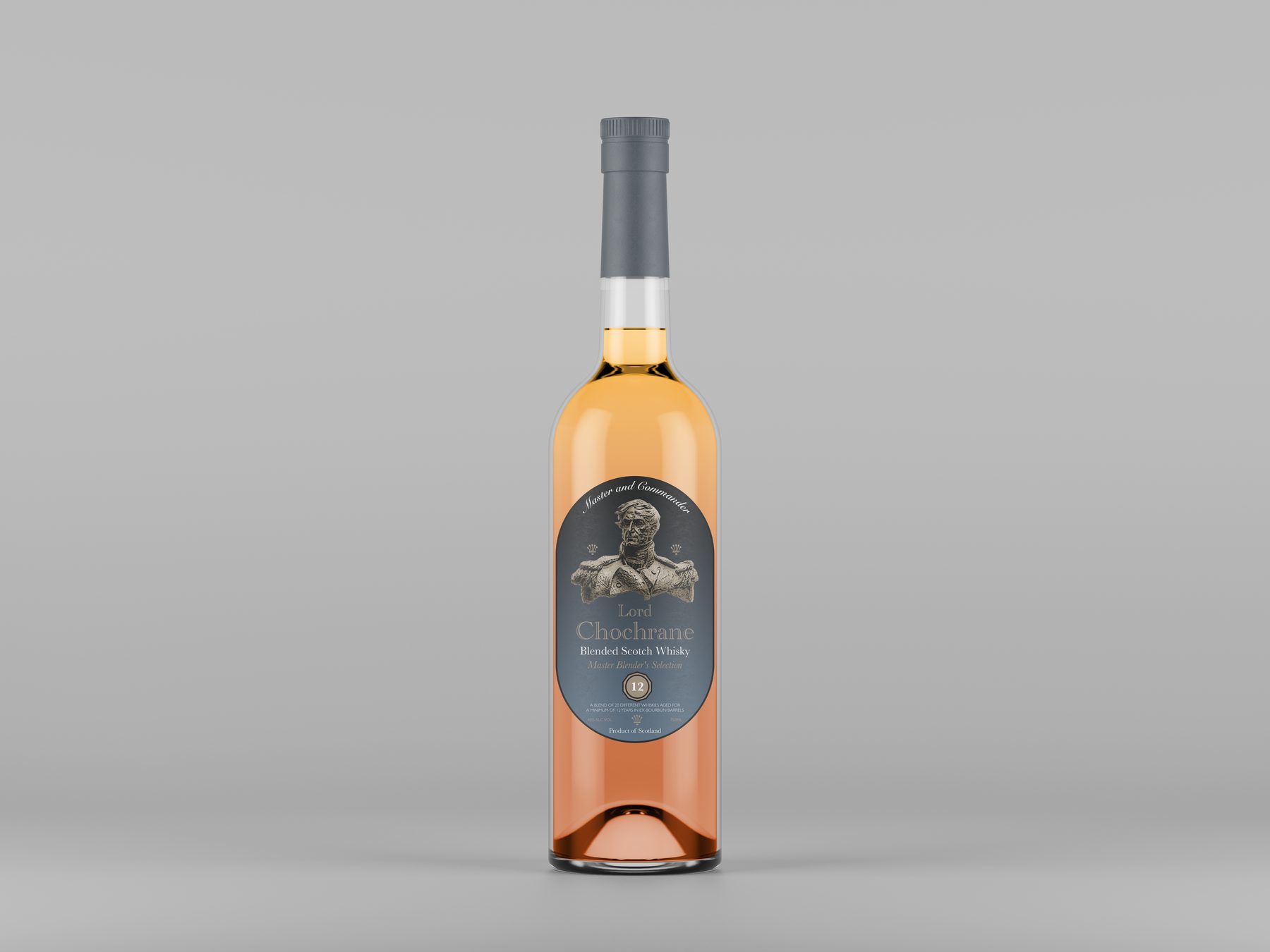Lord Cochrane bottle mockup